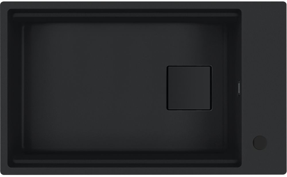 Franke Kanon KNG PRO 110-62 zlewozmywak granitowy 76x46 cm czarny mat 125.0749.672