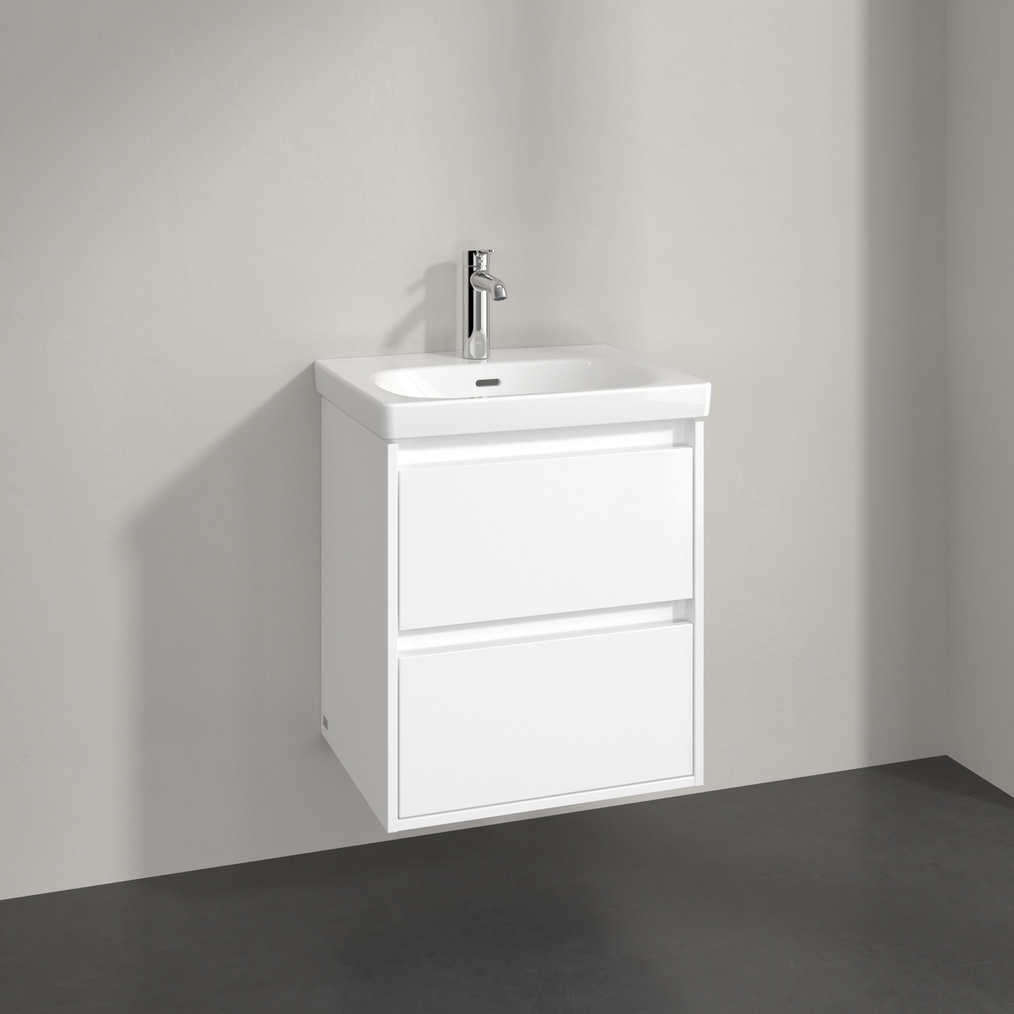 Villeroy & Boch Skyla szafka 52,2x42,4x59,6 cm podumywalkowa wisząca Brilliant White C79300VE