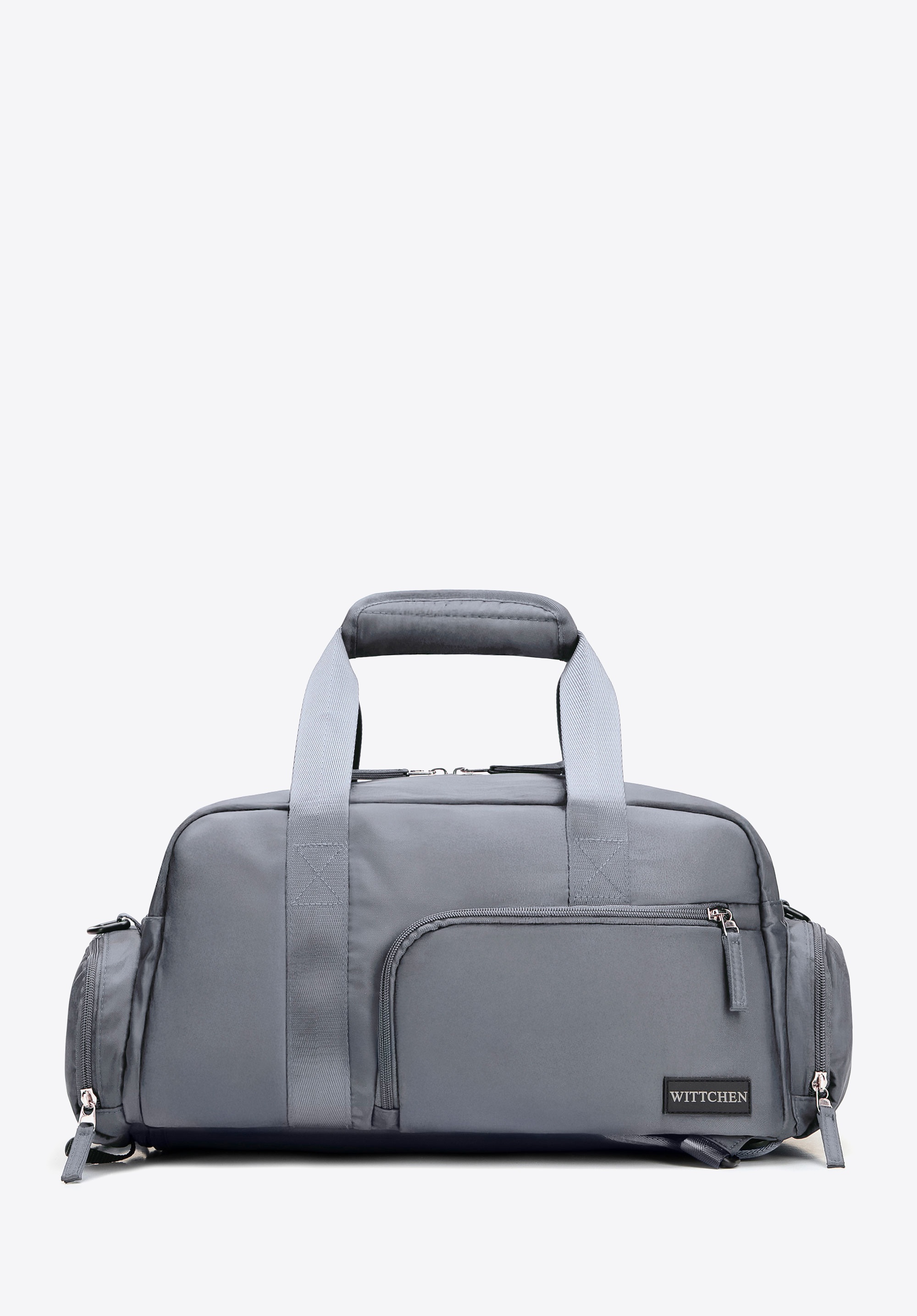 Torba podróżna 2w1 do samolotu z funkcją plecaka szara