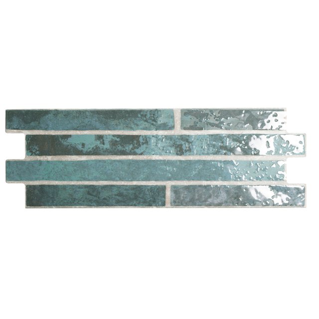 Gres szkliwiony hiszpański Realonda HARLEM MIDNIGHT błyszczący 15x45