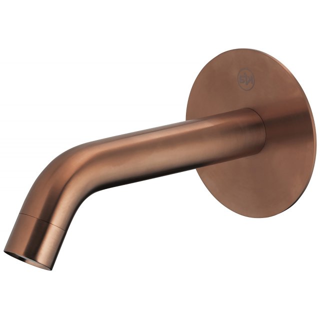 KFA Wylewka wannowa MOZA podtynkowa różowa złota szczotkowana PVD 836