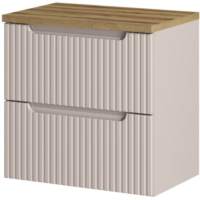 COMAD Szafka podumywalkowa NOVA CASHMERE z blatem OAK 60 cm