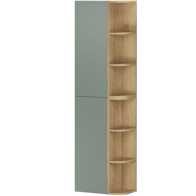 COMAD Zestaw mebli ASTER GREEN 2 półsłupki 30 cm, 2 regały CREMONA 15