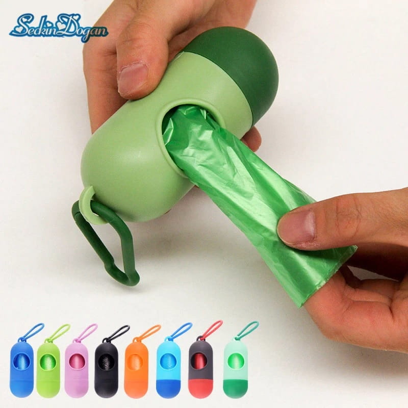 Organizer z woreczkami na psie odchody