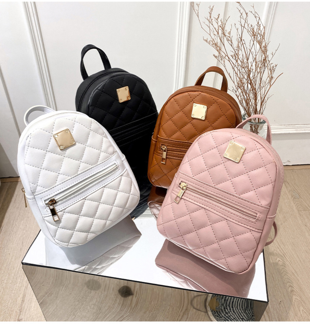 Pikowany plecak damski / młodzieżowy