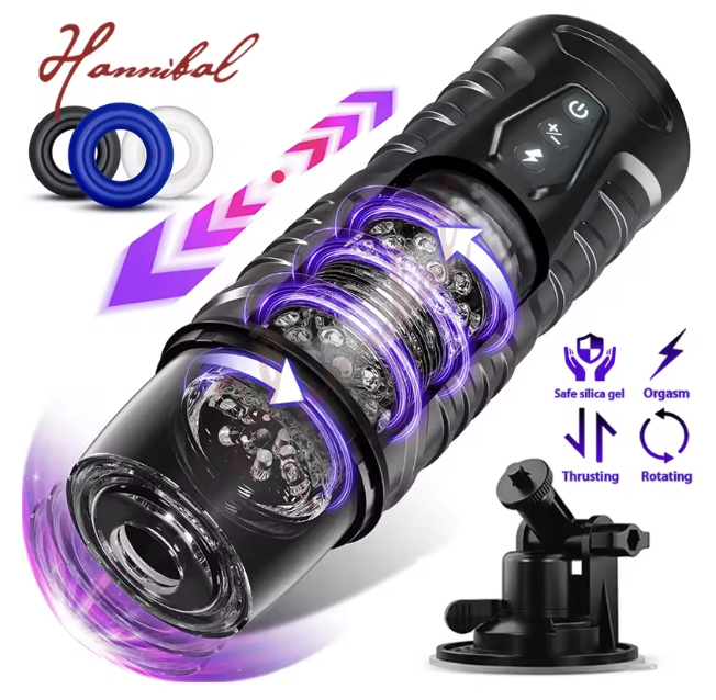 Automatyczny Męski Masturbator Hannibal 087