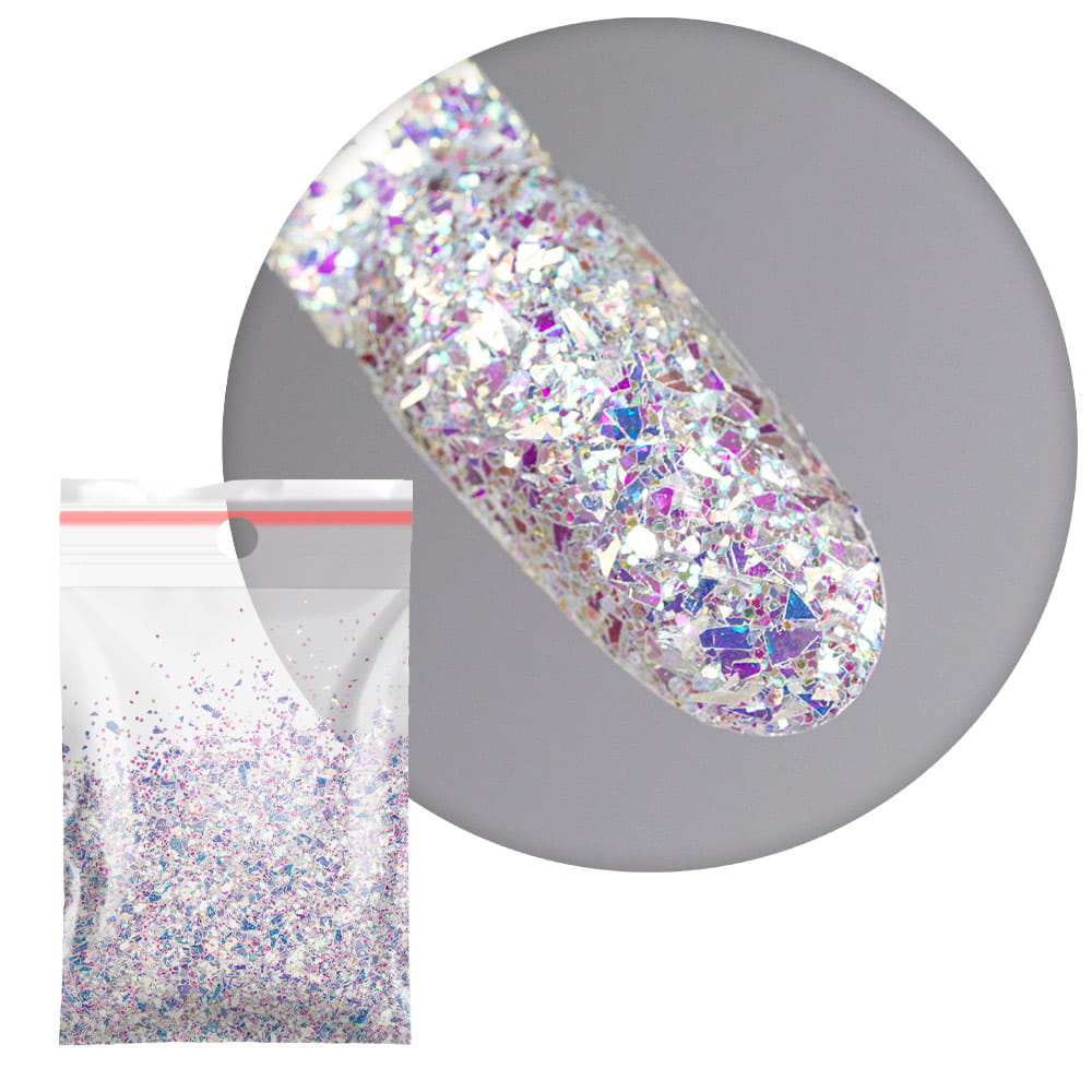 Płatki do paznokci Aurora Flakes 5g Nr 19