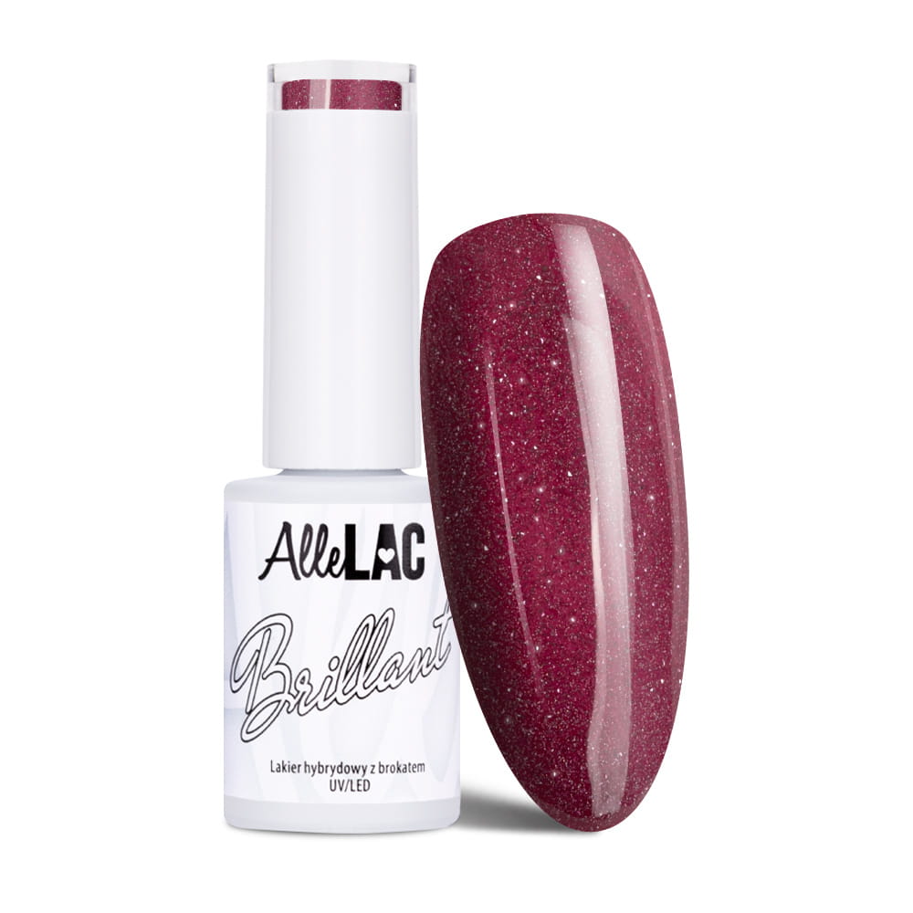Lakier hybrydowy LED/UV Gel Polish AlleLac Brillant Nr 137 HEMA/Di-HEMA Free 5g
