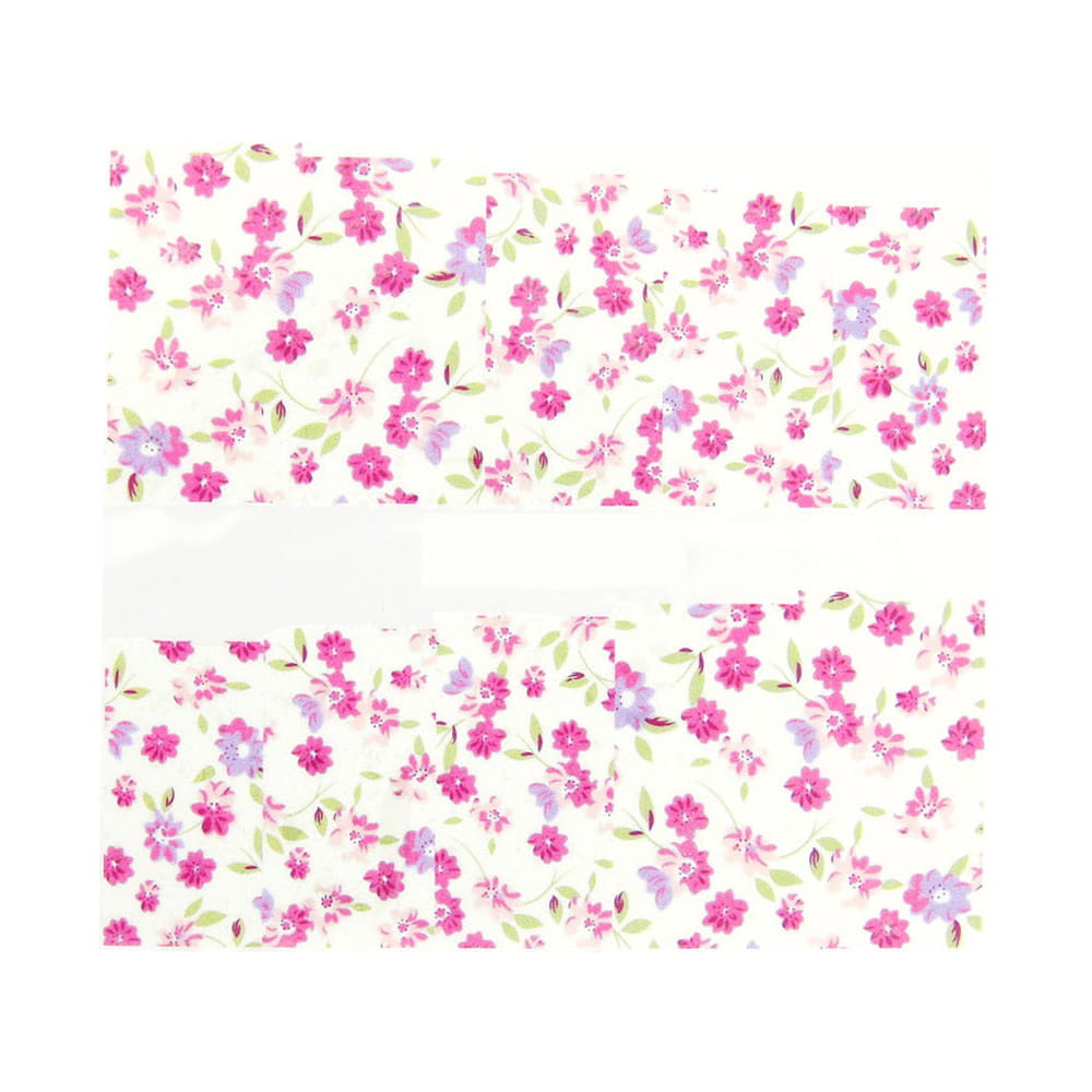 Naklejki wodne do paznokci arkusz 7 x 6,5 cm na 10 palców Nr c112