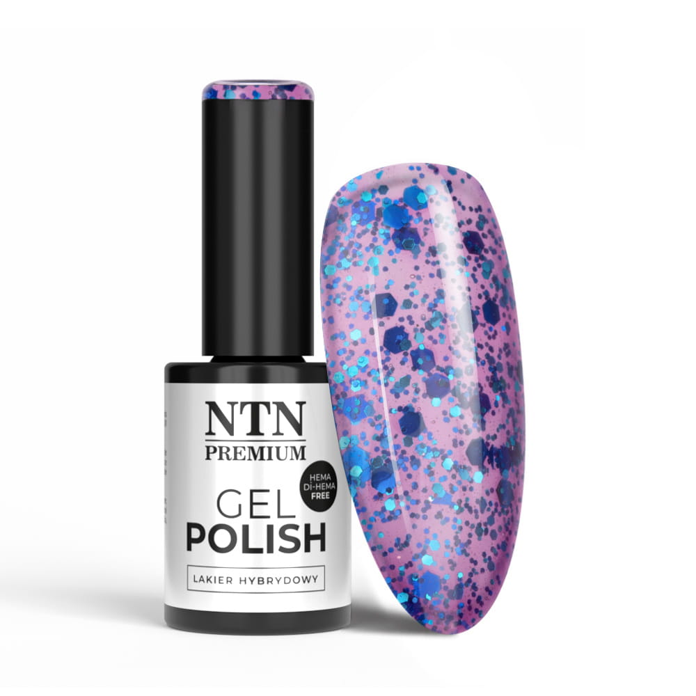 Lakier hybrydowy LED/UV Gel Polish NTN Premium Multicolor Collection Nr 86 HEMA/Di-HEMA Free 5 g