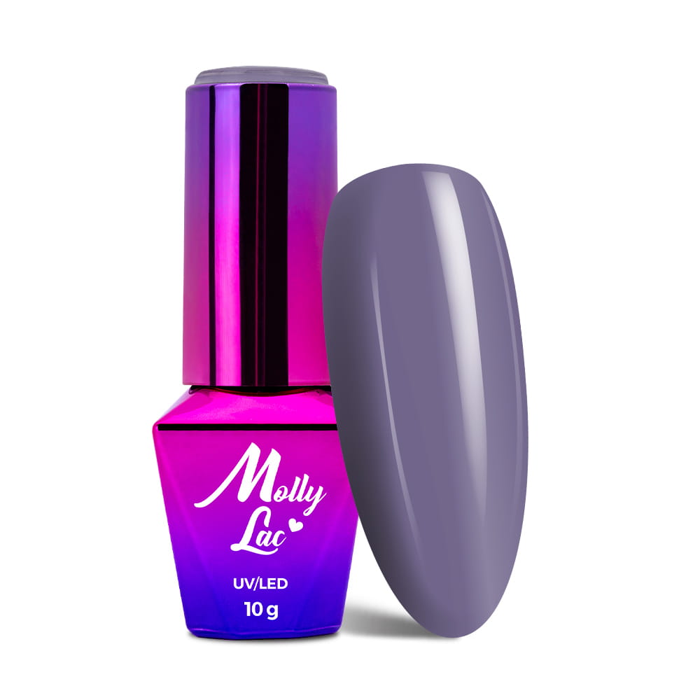 Lakier hybrydowy LED/UV Gel Polish MollyLac Fashion Outfit Nr 343 Boheme 10 g