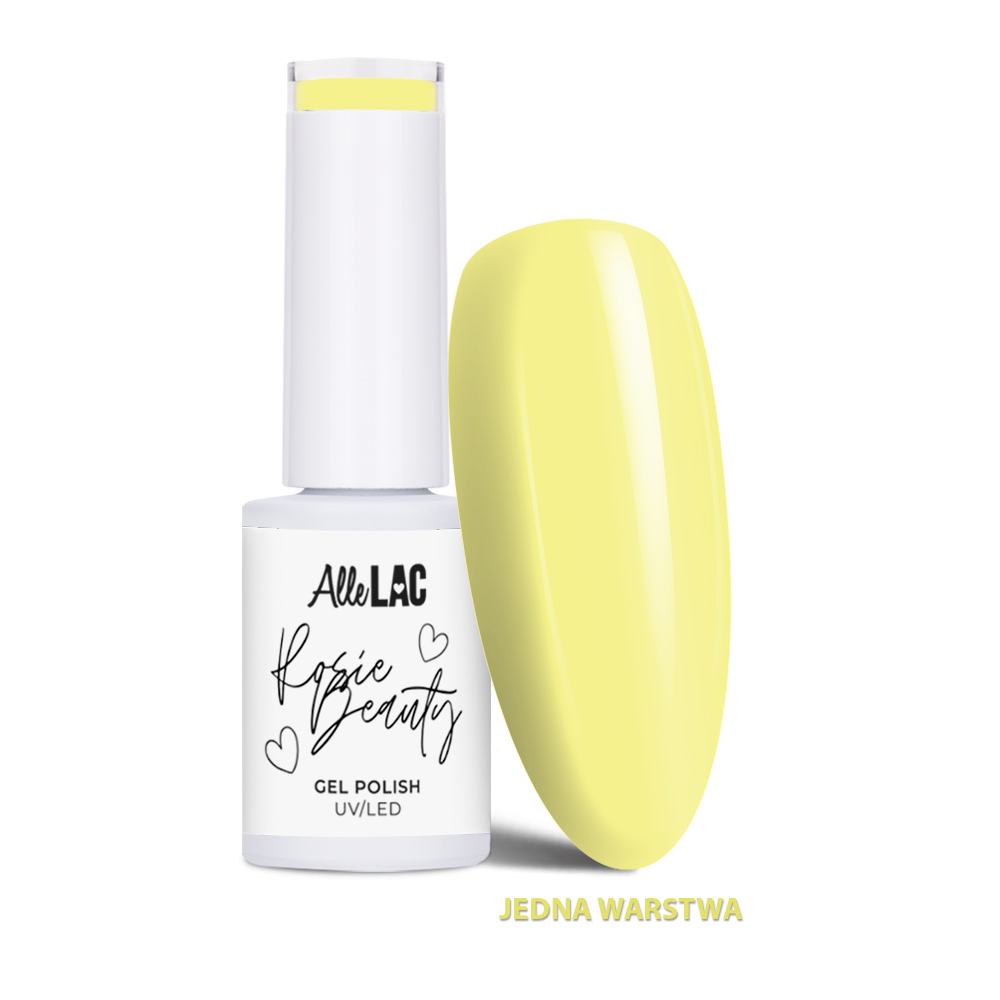 Lakier hybrydowy LED/UV Gel Polish AlleLac x Rosie Beauty Spring Vibes Toxic Sun 6g