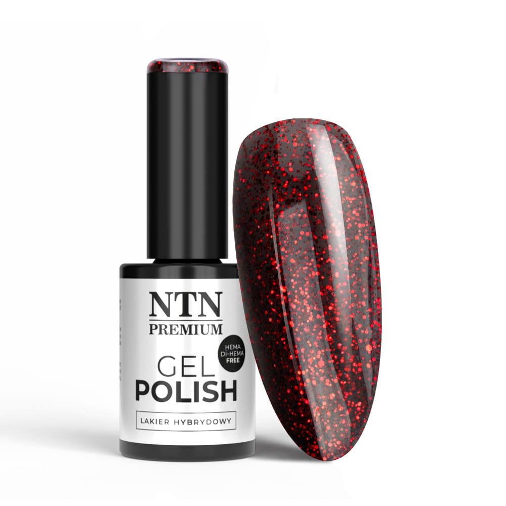 Lakier hybrydowy LED/UV Gel Polish NTN Premium After Midnight Collection Nr 68 HEMA/Di-HEMA Free 5g