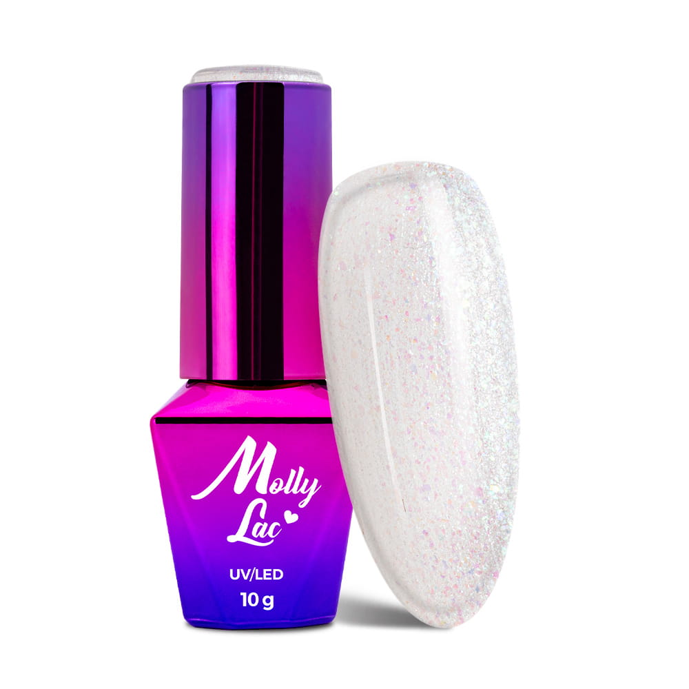 Lakier hybrydowy LED/UV Gel Polish MollyLac Mermaid Whispers Nr 598 Soul-Ty 10g