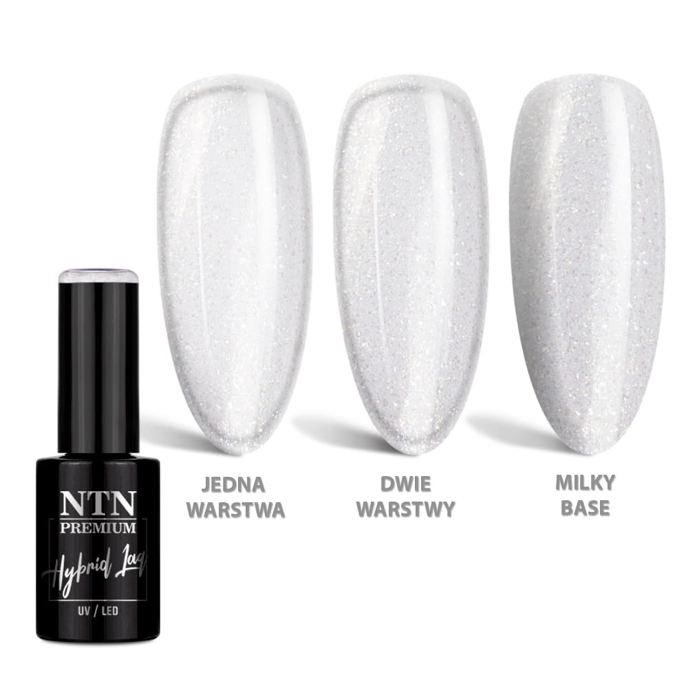 Lakier hybrydowy LED/UV Gel Polish Whites Nr 475 Limited Edition NTN Premium 5g