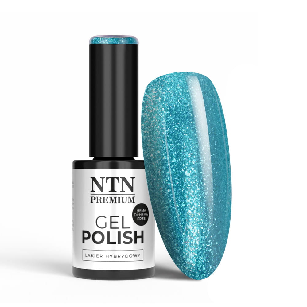 Lakier hybrydowy LED/UV Gel Polish Blues Nr 502 Limited Edition NTN Premium HEMA/Di-HEMA Free 5g