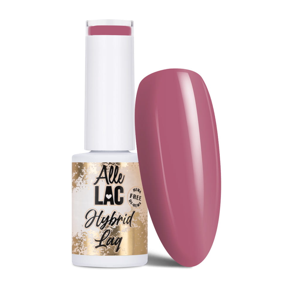 Lakier hybrydowy LED/UV Gel Polish AlleLac It Girl! Nr 163 HEMA/Di-HEMA Free 5g
