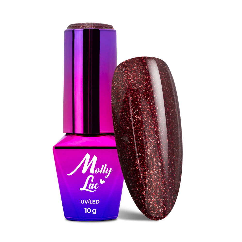 Lakier hybrydowy LED/UV Gel Polish MollyLac Story Time Nr 624 Bright Side 10g