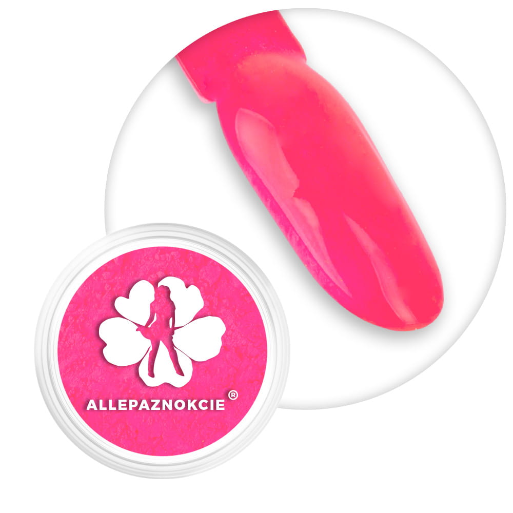 Pyłek do paznokci Smoke Nails Efekt Dymu Neon Allepaznokcie Light Pink Nr 08