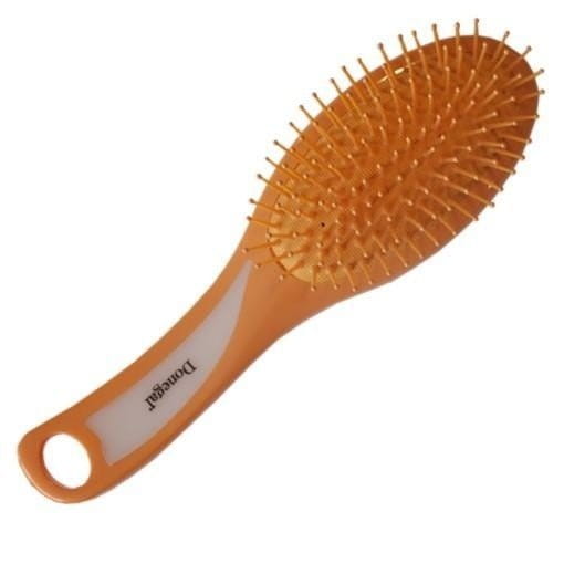 Profesjonalna szczotka do włosów z poduszką Donegal pomarańczowa Nr 9040