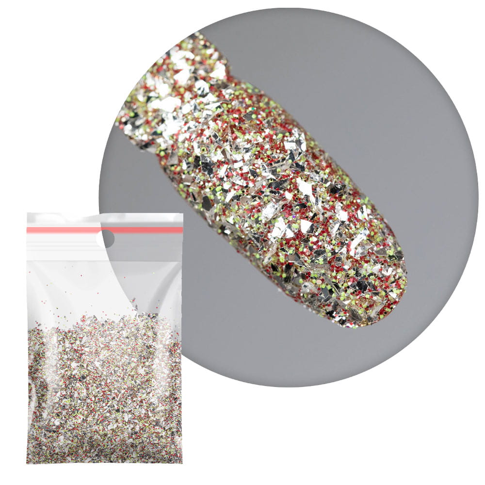 Płatki do paznokci Aurora Flakes 5g Nr 17