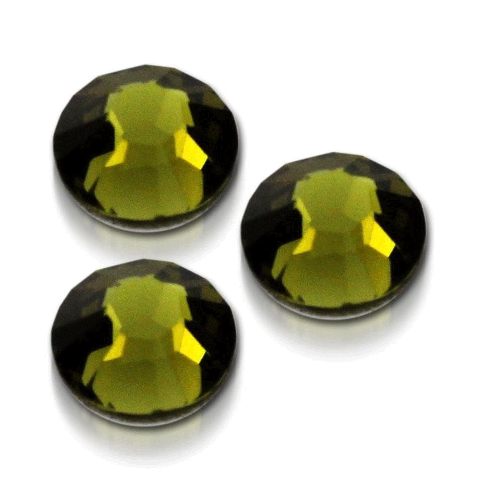 Ozdoba do paznokci Cyrkonie Swarovski SS10 550 Khaki ok.50 szt