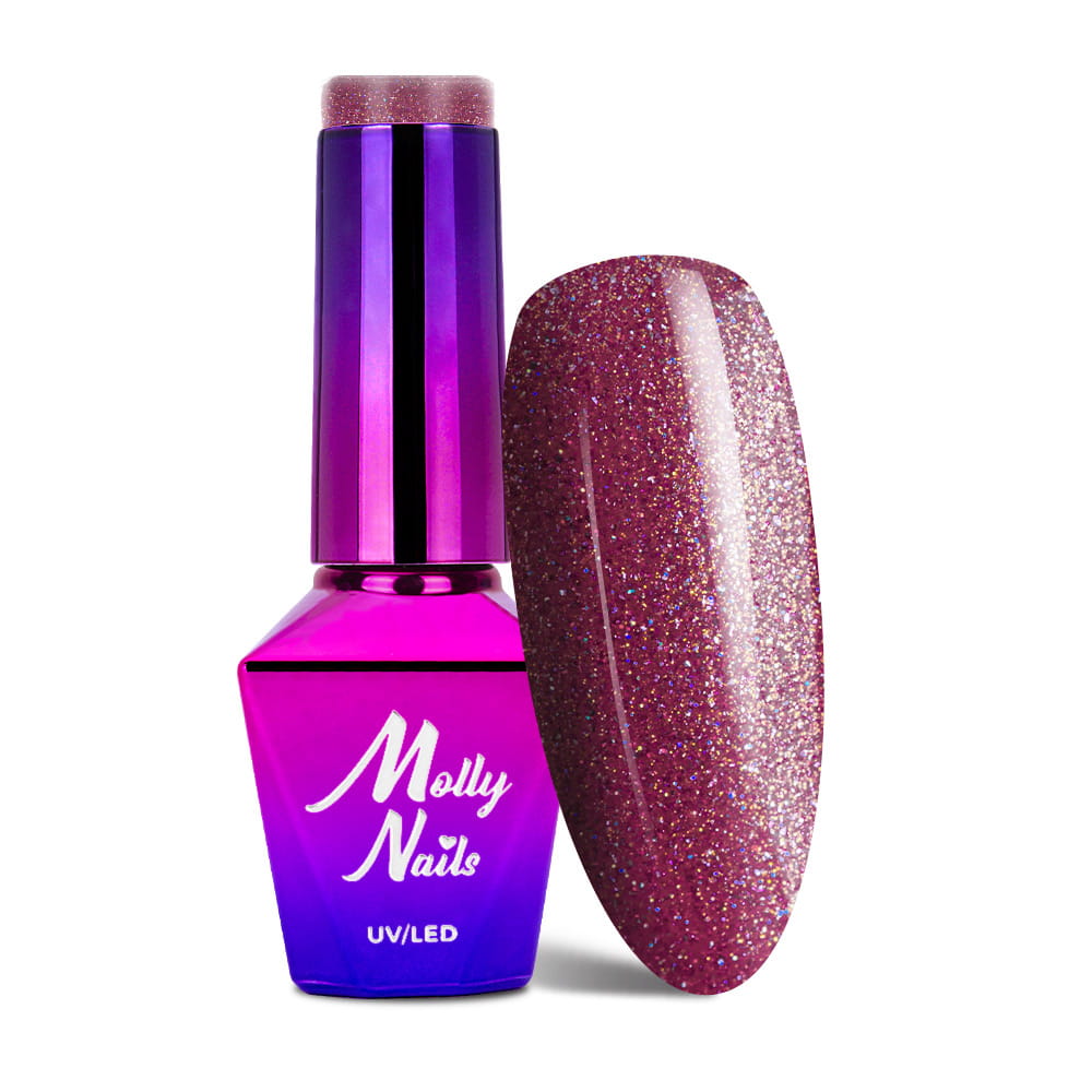 Lakier hybrydowy LED/UV Gel Polish Molly Nails Wedding Dream & Champagne Nr 384 Choya 8g