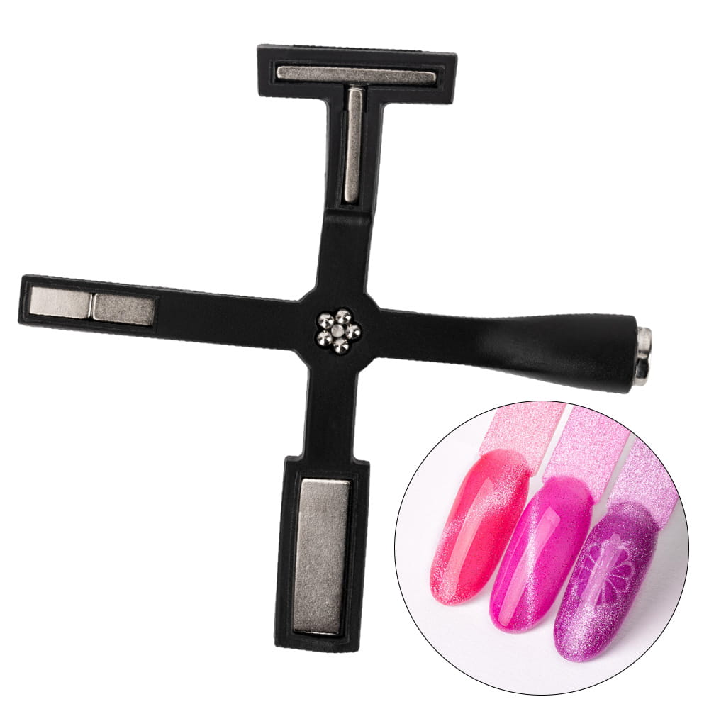 Magnes magnetyzer 5w1 do kociego oka cat eye czarny