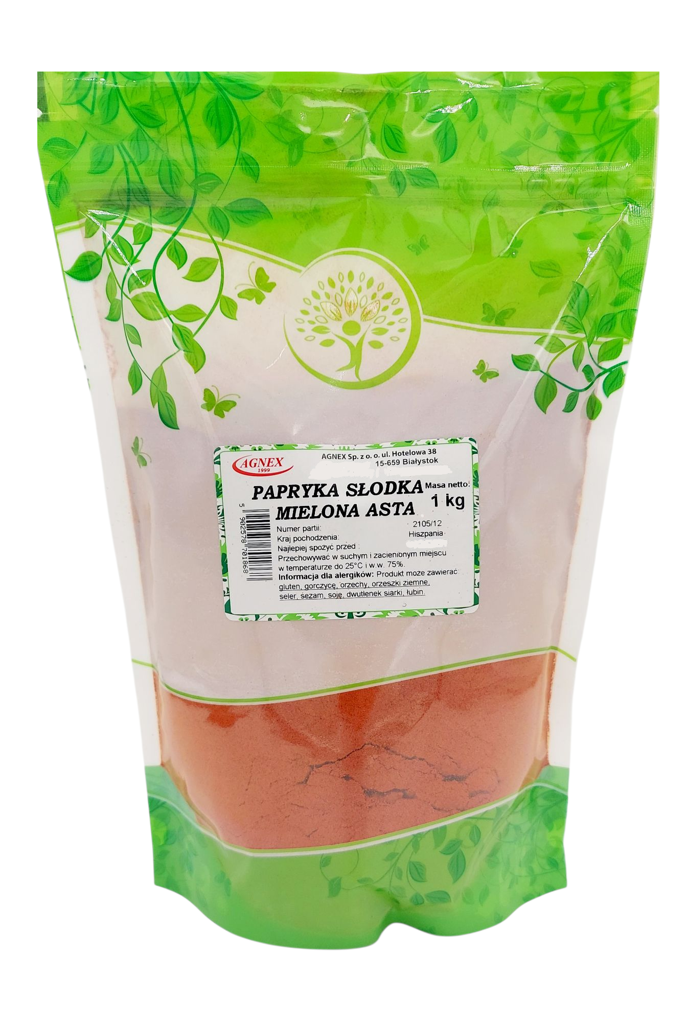 Papryka słodka mielona Asta 1 kg