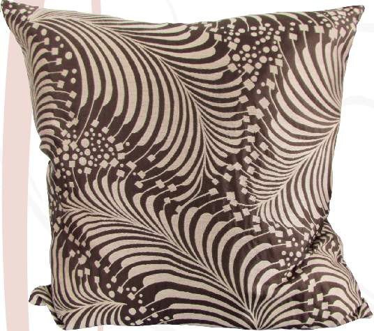 Poszewka ozdobna ADAM na poduszkę Jedeka 45x45 wz. czarne 125