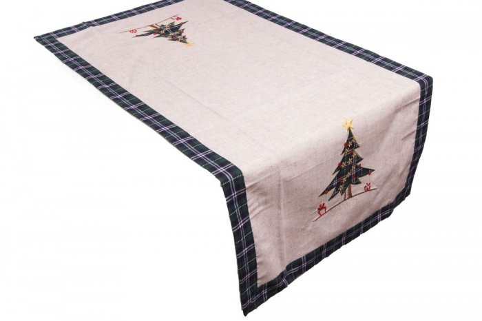 Obrus świąteczny MIŁKA rozmiar 40x180 wzór h639z