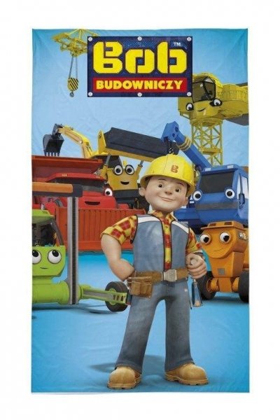 Ręcznik licencyjny - Bob Builder - rozmiar 30x50 wz. BOB 011