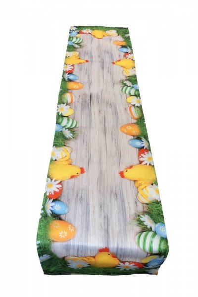 Obrus Wielkanocny Milano 40x140 100% Poliester 856