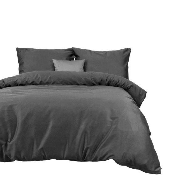 Pościel satynowa DARYMEX kolekcja Satynlove 160x200 wz. jasny szary 037