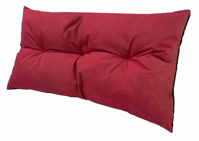 Poduszka ogrodowa na paletę huśtawkę 120x60 wz. Bordowy