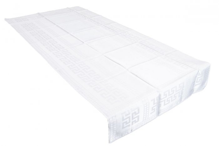 Obrus teflonowy rozmiar 60x120 wzór biały (190)