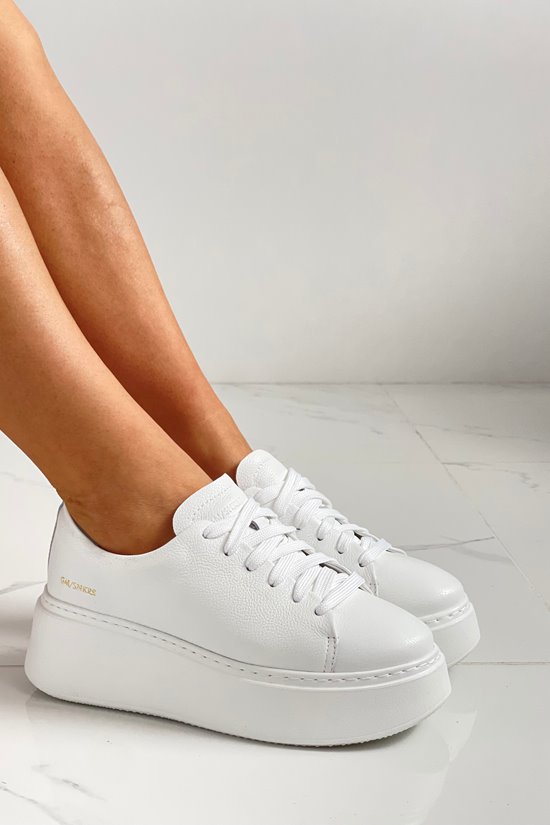 Sneakersy SN41 - 17 Biały groch