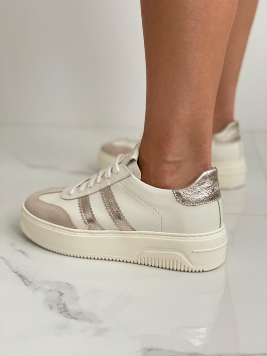 Sneakers SN10 Vanilia / Złoty