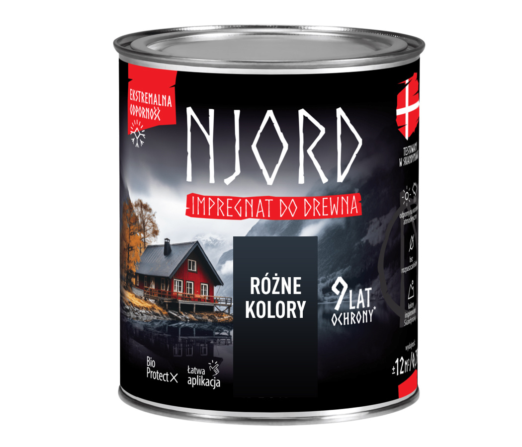 Njord Impregnat do drewna 2,5 l