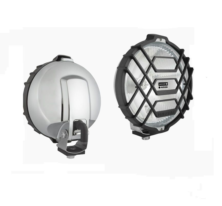 Drogowy reflektor halogenowy w chromowanej obudowie HO2.15260 Wesem