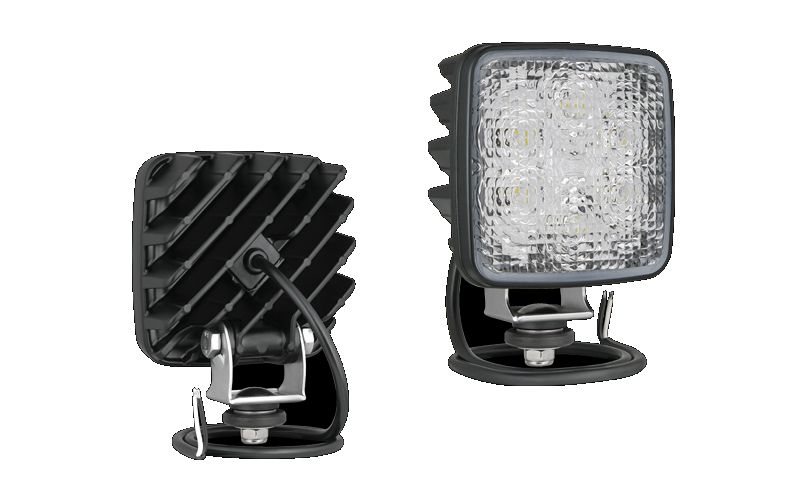 Lampa robocza LED 105x105 1600lm 12/24V (Cz+)+przew.0.5m, EN/PL Wesem