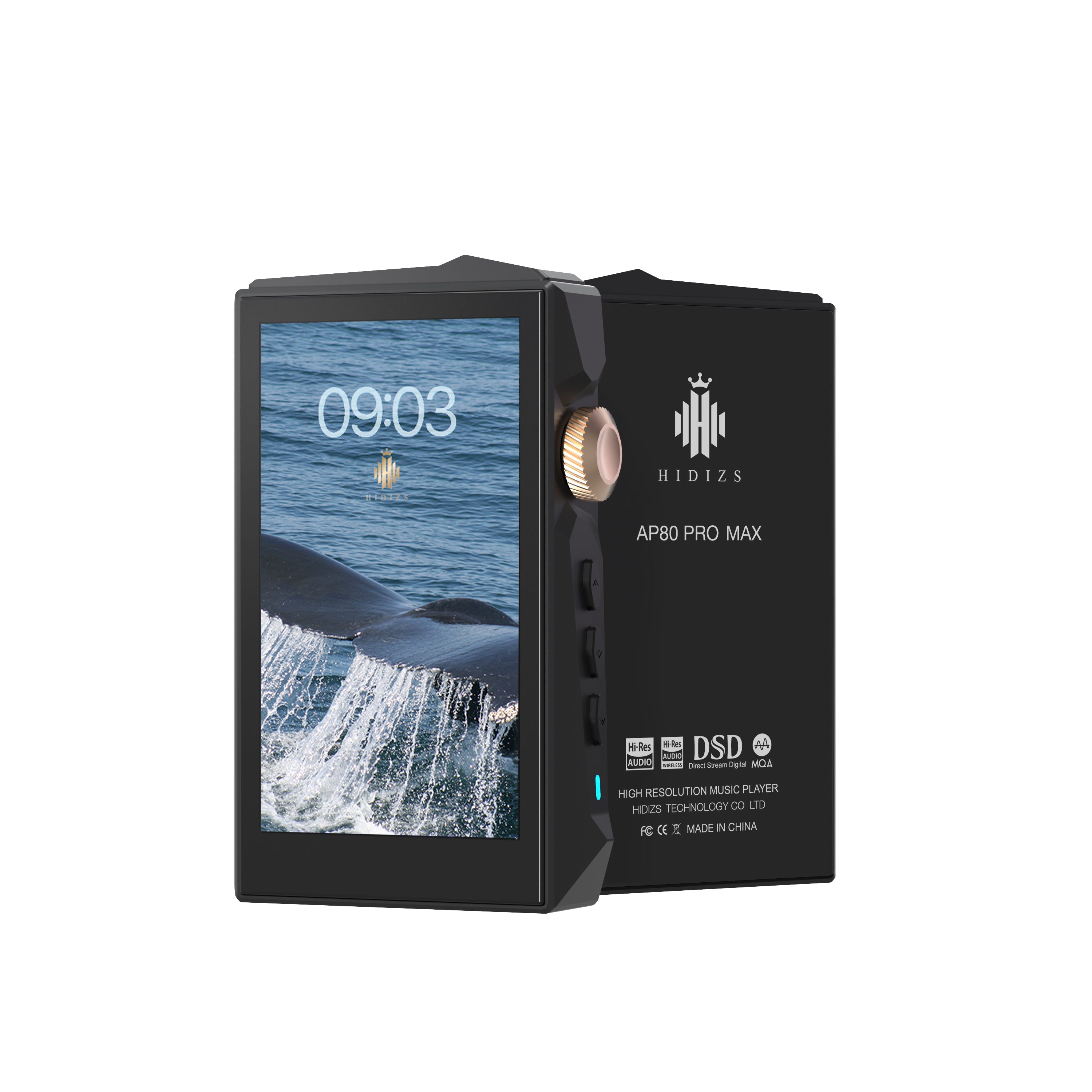 Hidizs ap80 pro max all-in-one hi-res streaming music player