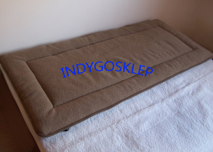 materac merynos australijski perugiano ciemny brąz 140x200 (+-5cm)