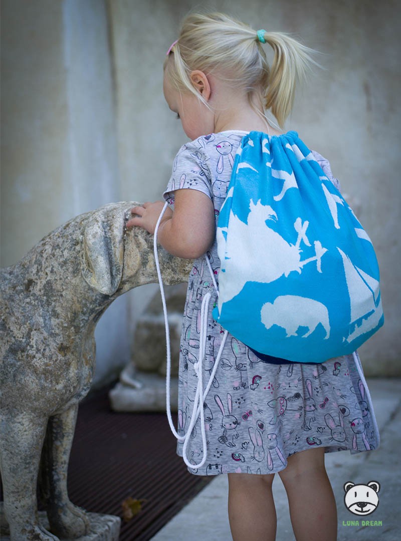 Plecak/Torba - POMERANIA, 100% Bawełna, rozmiar 31cm x 43cm