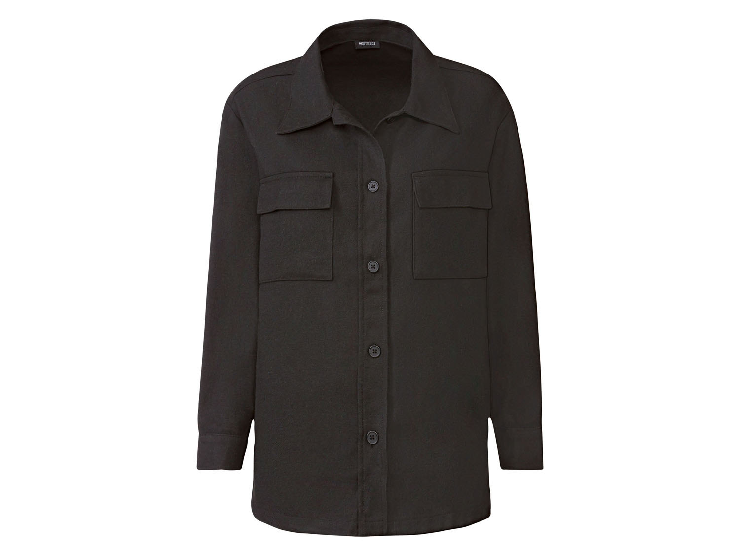 esmara Koszula damska oversize Czarny, S36/38