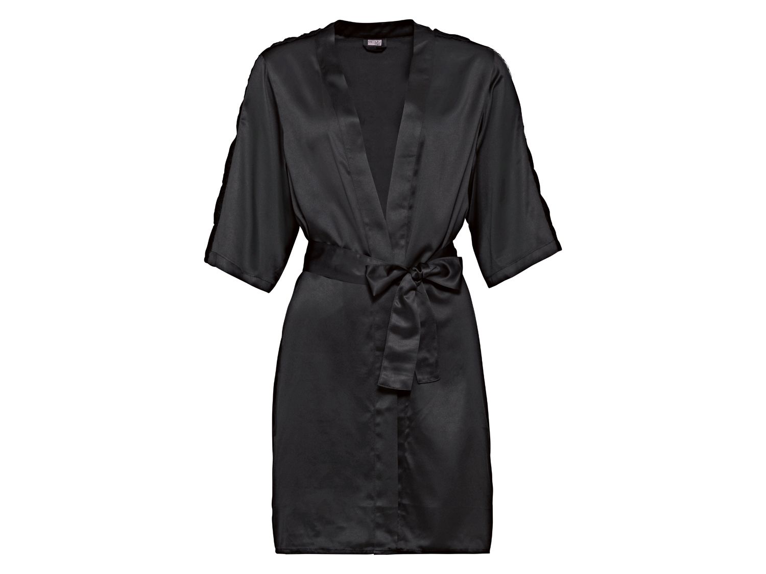 Esmara Lingerie Kimono damskie Czarny, L 44/46