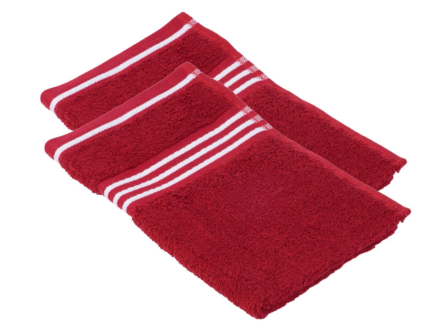 Komplet 2 ręczników Gözze Rio, 30 x 50 cm Czerwony