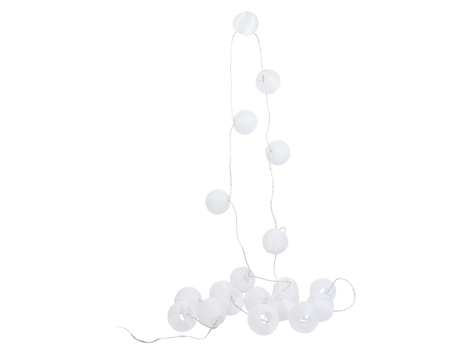 Livarno home Ogrodowa girlanda świetlna LED Xxl, 15 LED Biały