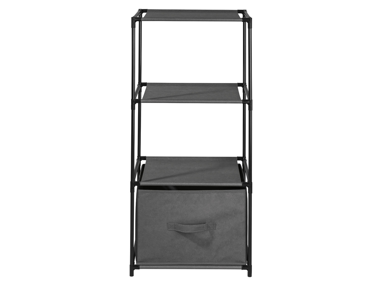Livarno home Regał składany, 43 x 95 cm Antracytowy