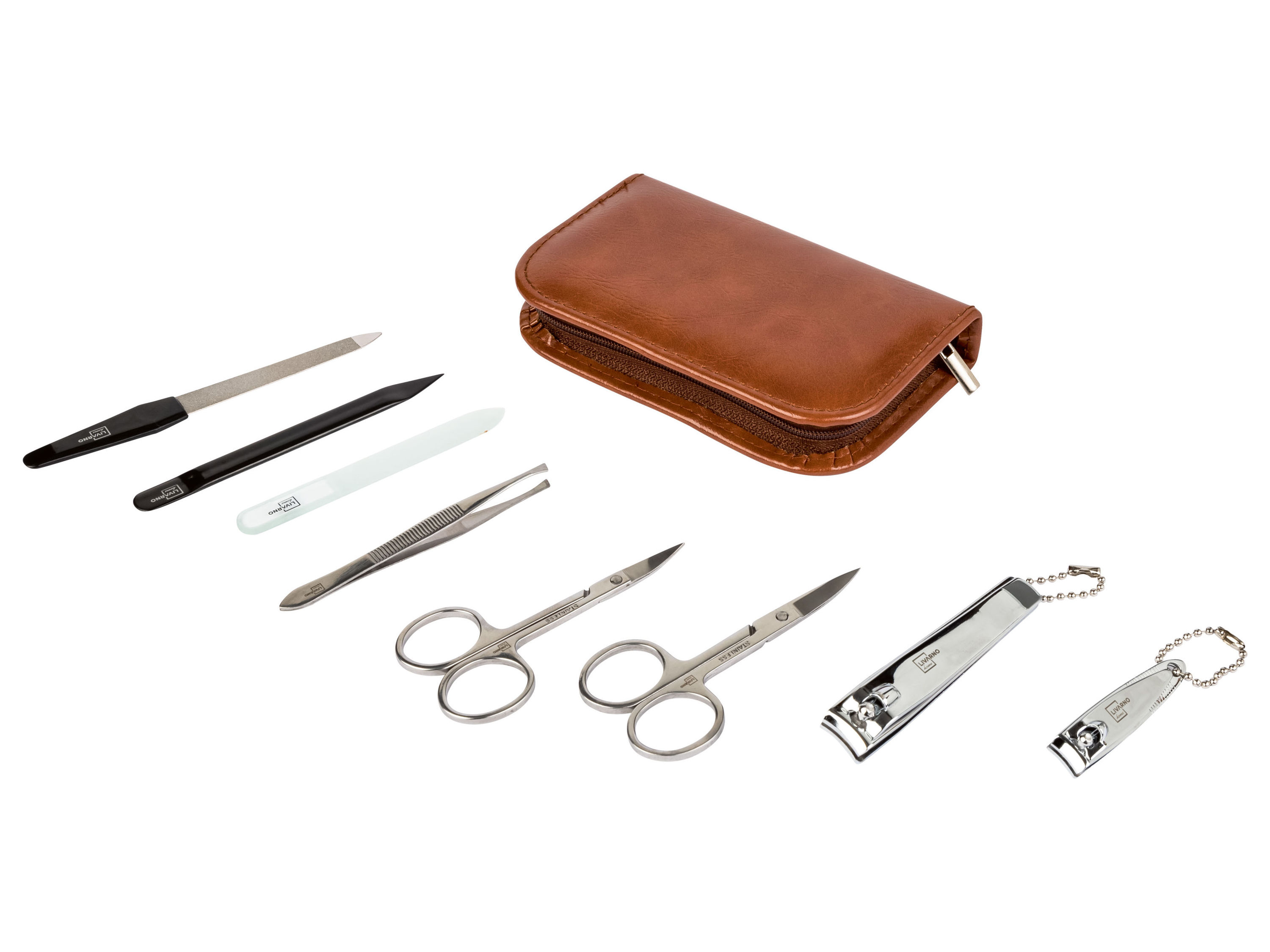 Livarno home Zestaw do manicure dla mężczyzn